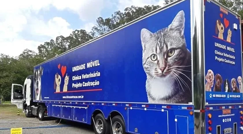 Projeto Carreta Castração Brasil estará no município  nesta semana