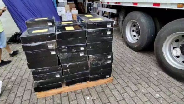 Maior carga de vinhos descaminhada da história da PMRv é apreendida durante ação conjunta na BR-282