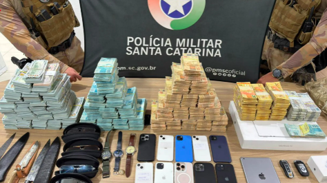 Foragido é preso com cerca de R$ 5 milhões