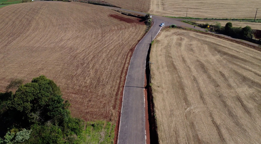 Município investe em calçamento e asfalto e moderniza a infraestrutura urbana e rural