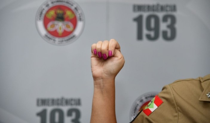 CBMSC participa de operação nacional que visa o combate à violência contra a mulher