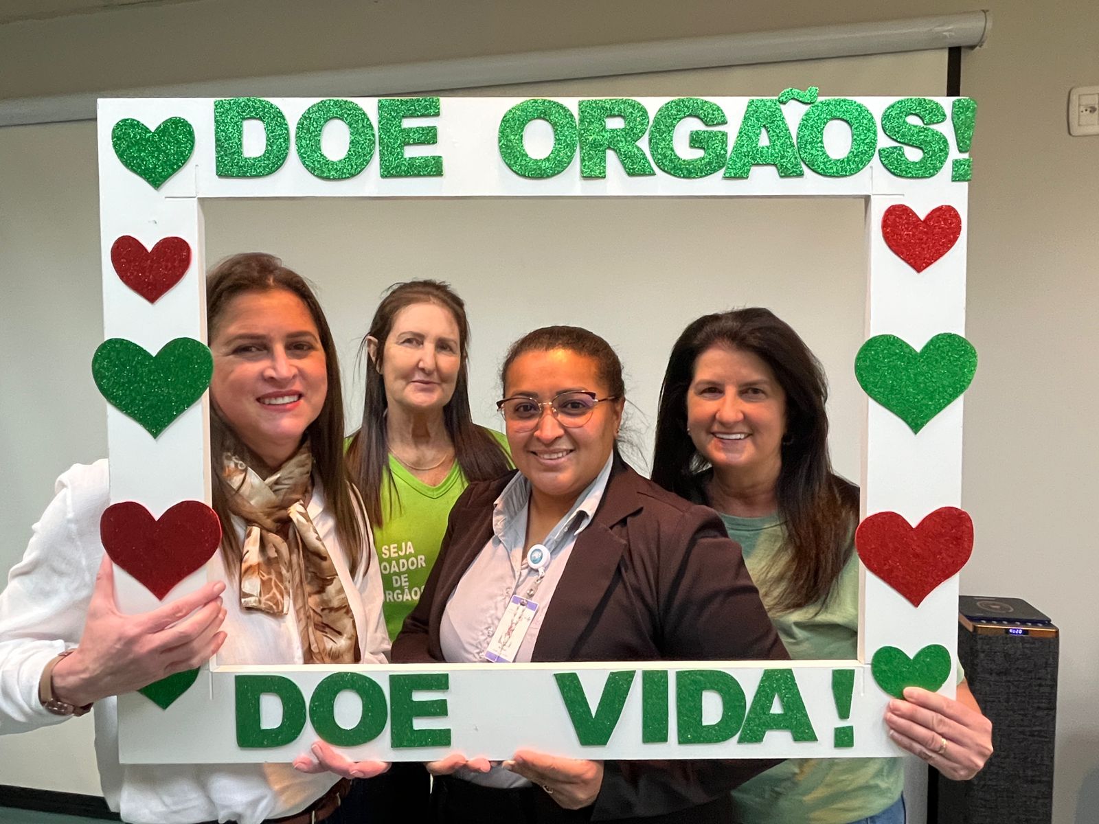 Emoção e informação: pacientes transplantados participam de ação sobre doação de órgãos