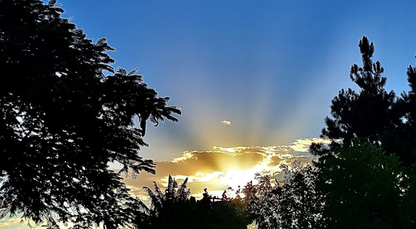 Quarta-feira de céu limpo e temperaturas amenas em SMO e região