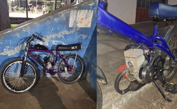 Polícia Militar recolhe três ciclomotores irregulares