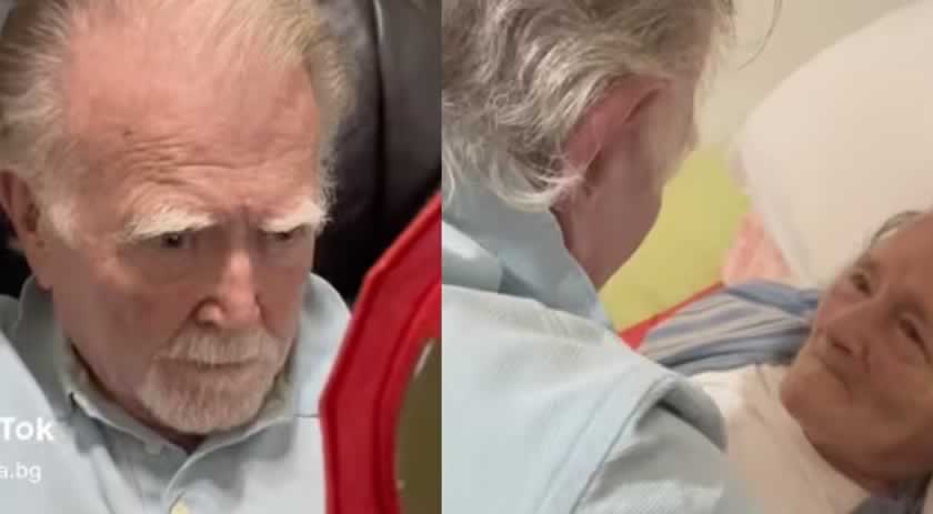 Idoso se arruma todo dia para visitar esposa que perdeu a memória e vídeo viraliza