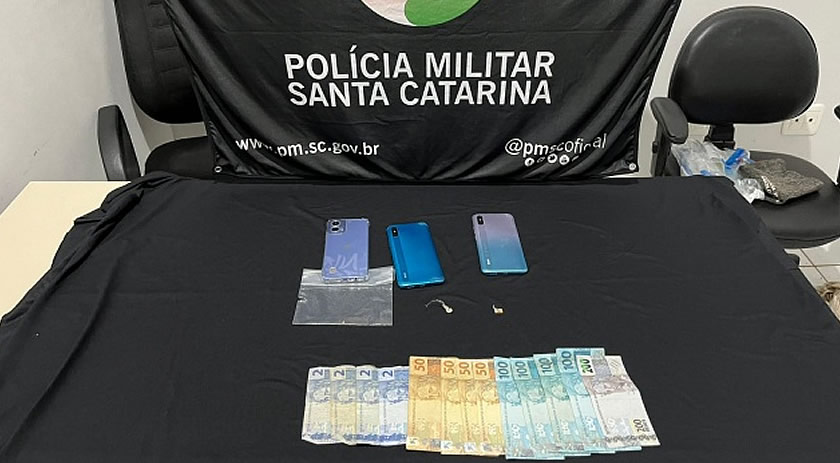 Homem é preso por tráfico de drogas