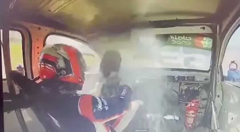 Piloto de SC escapa da morte em corrida e vibra "Milagre"