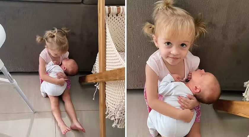 Mãe dá falta de recém-nascida de seis dias no berço e encontra cena inusitada: "Comecei a tremer"