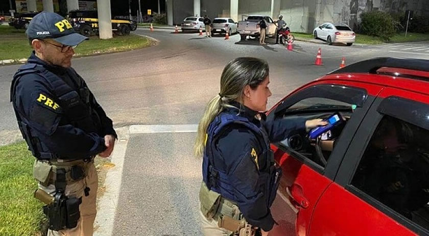 Estado é um dos estados com mais ocorrências de motoristas embriagados
