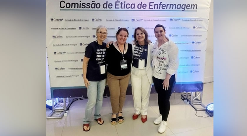 Enfermeiras do HRTGB-Santé de São Miguel do Oeste integram evento sobre ética