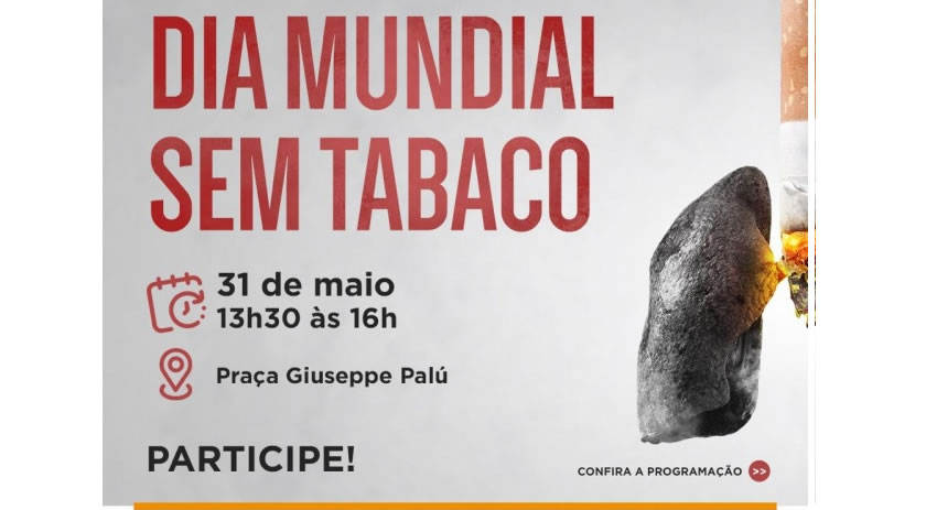 Setor da Saúde realiza programação especial na praça nesta quarta