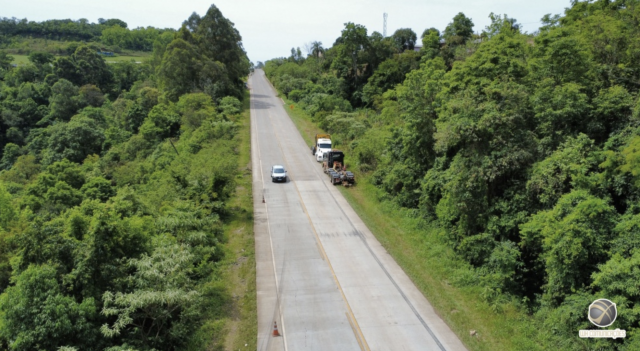 DNIT interdita faixa na BR-163 em Guaraciaba para obras; Previsão de término é 14 de novembro