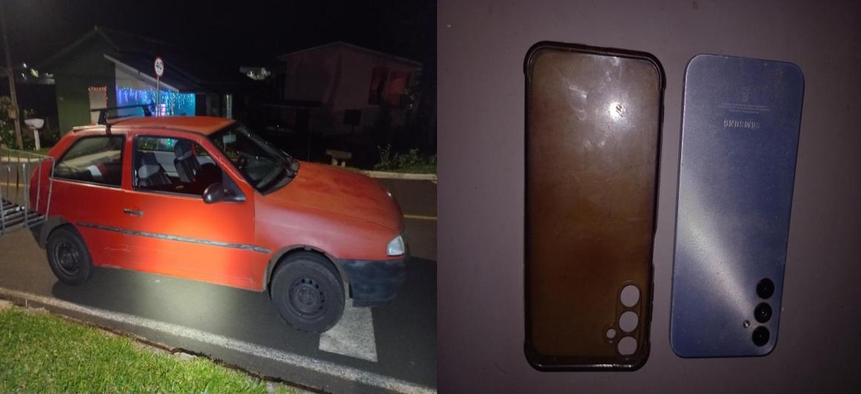 Homem é preso após atropelar cachorro com carro furtado e roubar celular