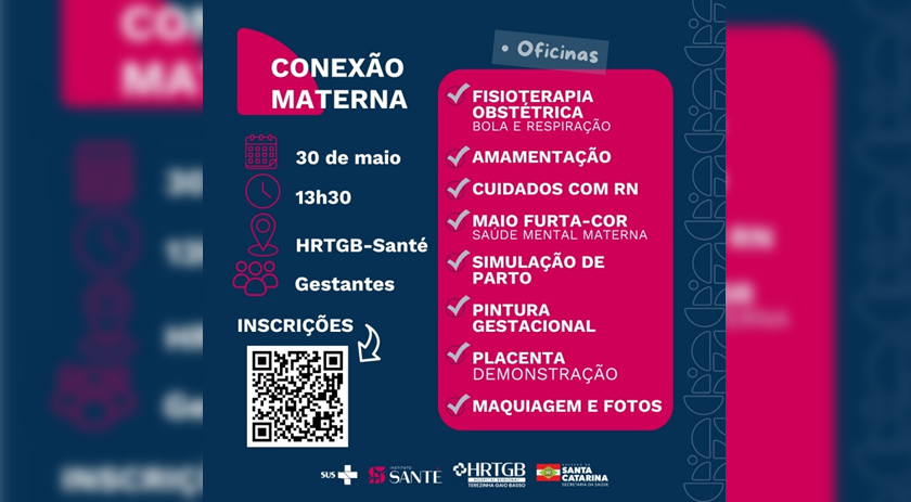 HRTGB-Santé realiza encontro de gestantes especial com o tema “Conexão Materna”