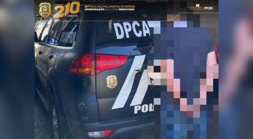 Polícia prende padrasto que sedava e abusava de enteada em São Miguel do Oeste