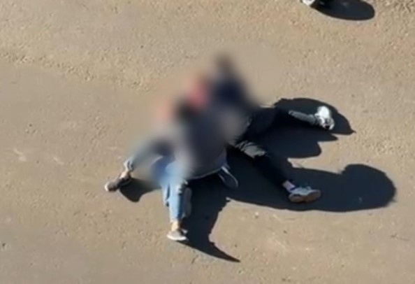 Briga de família termina em pancadaria e ameaça de morte no centro