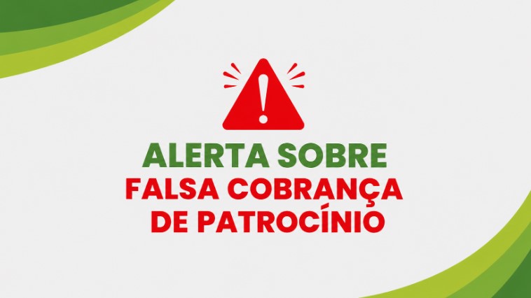 NOTA OFICIAL: Alerta sobre falsa cobrança de patrocínio em nome da Secretaria de Esporte