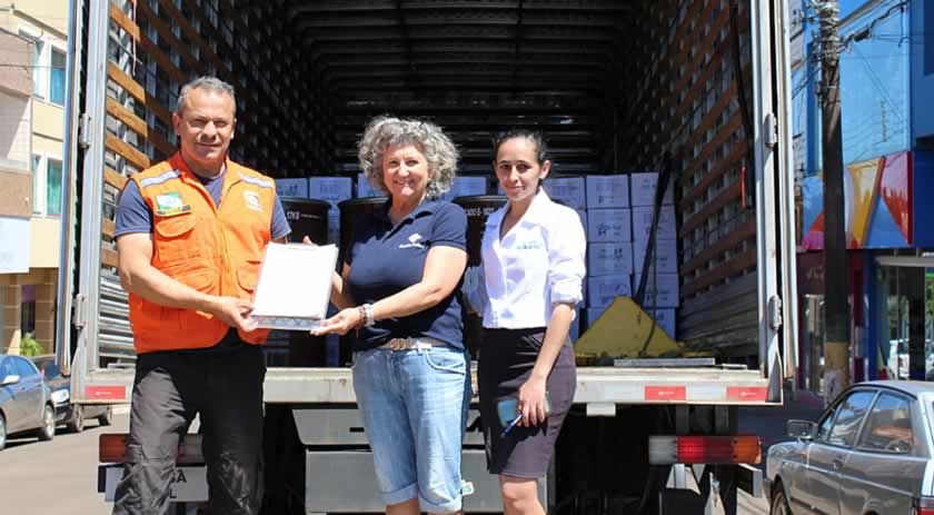 Receita Federal de Dionísio Cerqueira destina mercadorias à Defesa Civil do Paraná