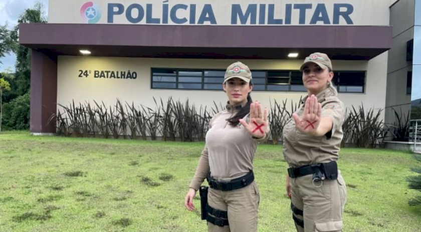 Forças de segurança se unem em ações de combate à violência contra a mulher em SC