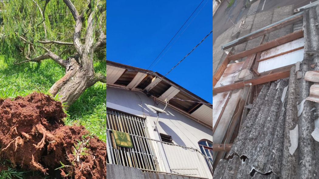 Temporal causa transtornos em quatro bairros