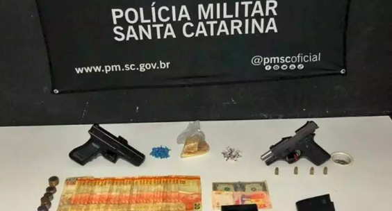 Megaoperação da Polícia Militar em SC prende 123 pessoas por tráfico de drogas em 4 dias