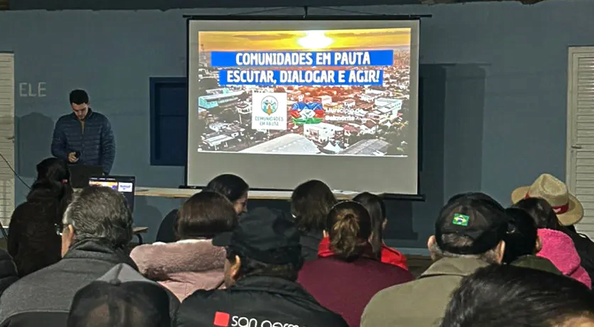 Município inicia Programa Comunidade em Pauta ouvindo moradores da Linha Peperi