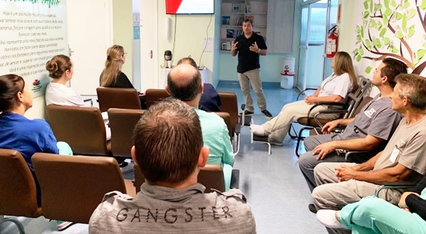 Curso Básico de Reciclagem da Brigada de Incêndio é realizado no Hospital São José