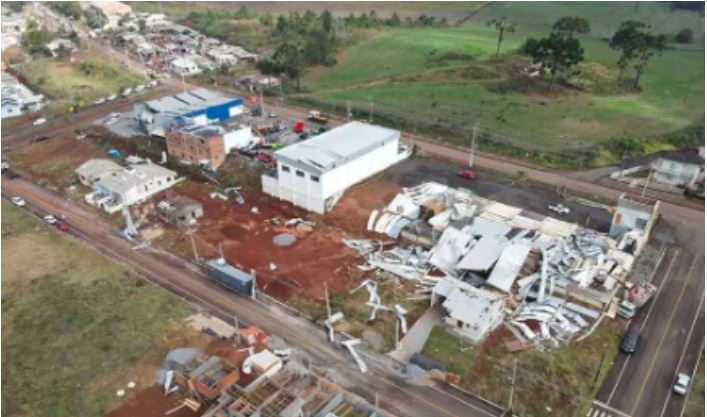 SC registra 9 tornados em 2023 e já supera média dos últimos quatro anos