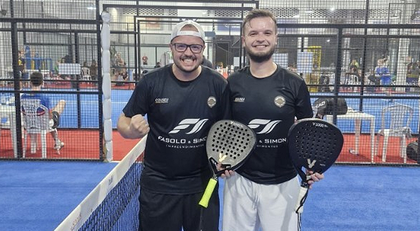 Coliseu Padel está entre os 10 melhores de Santa Catarina e entre os 40 do Brasil