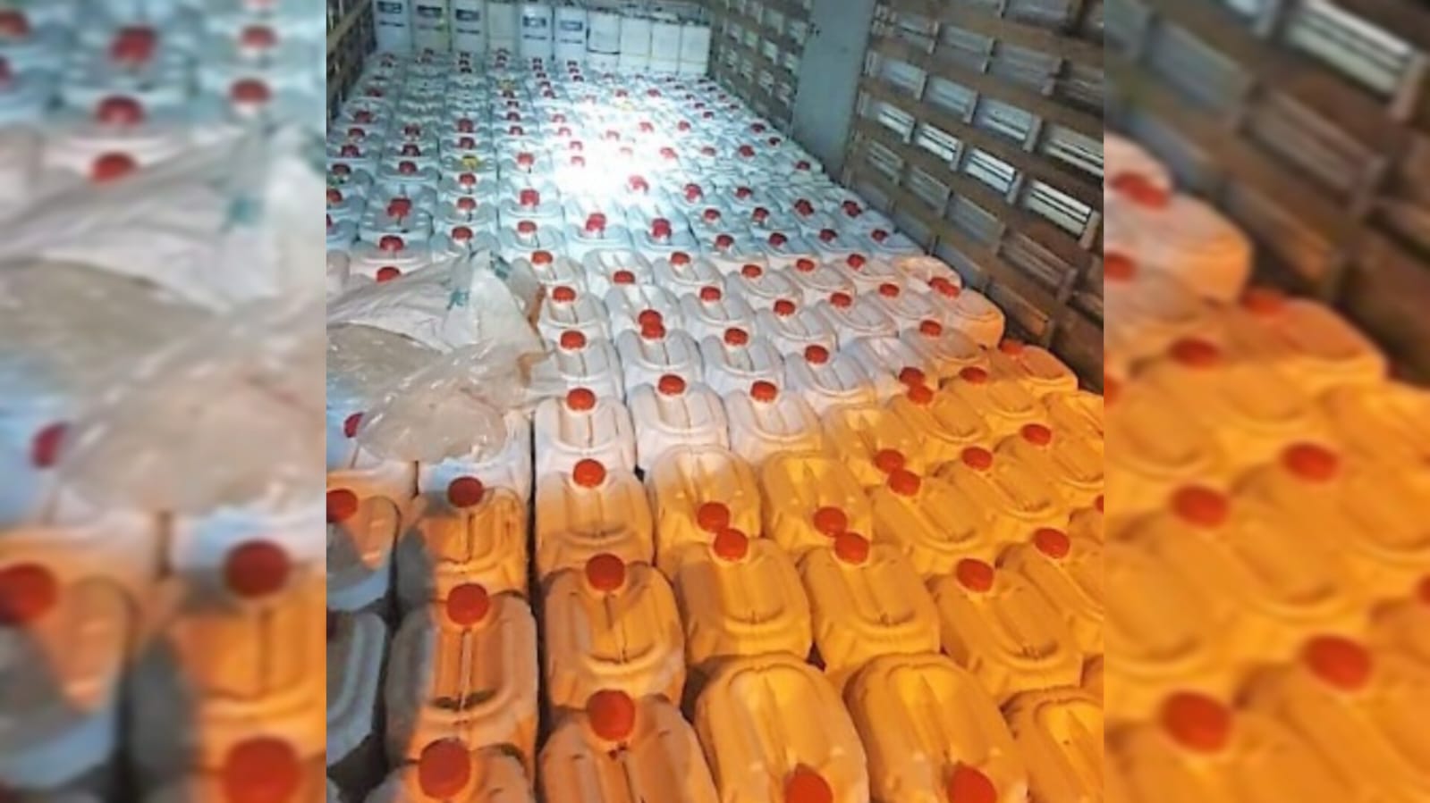 Quase cinco mil litros de agrotóxico contrabandeado da Argentina são apreendidos na BR-282