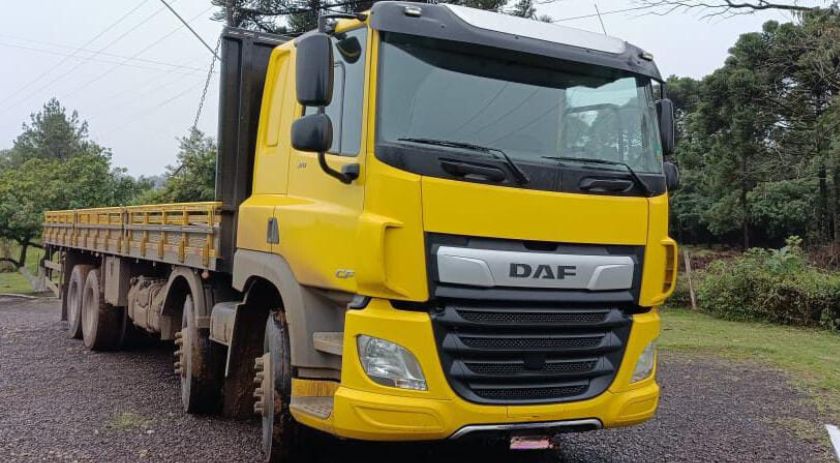 Furto de caminhão em São Miguel do Oeste termina com prisão em flagrante