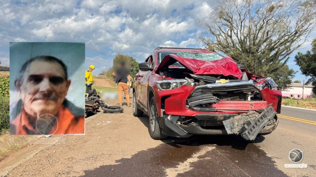 Identificado caroneiro de motocicleta, vítima fatal de grave acidente na BR-282