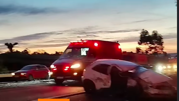 Grave acidente na BR-282 deixa um morto e feridos