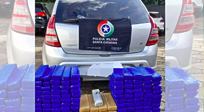 Apreensões de drogas disparam em SC: crack cresce 2.820% e skunk entra nas estatísticas em 2025