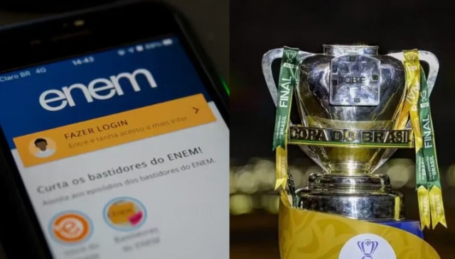 Enem x Copa do Brasil: Secretários de Educação pedem alteração da data dos jogos