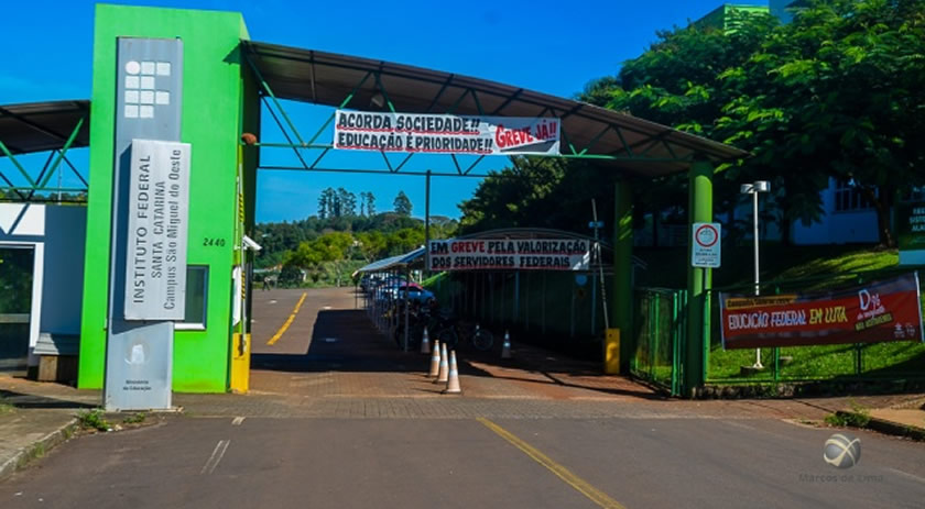 Aulas do IFSC seguem normais apesar da adesão dos técnicos-administrativos a greve