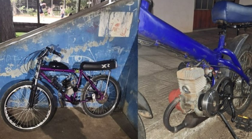 Polícia Militar recolhe três ciclomotores irregulares