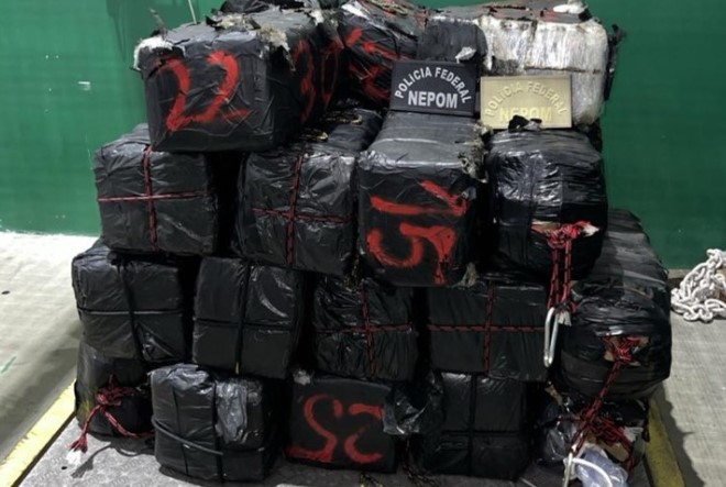 Polícia apreende mais de 1 tonelada de cocaína em porto catarinense