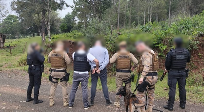 Foragido é capturado e dois suspeitos são presos por auxiliar na fuga