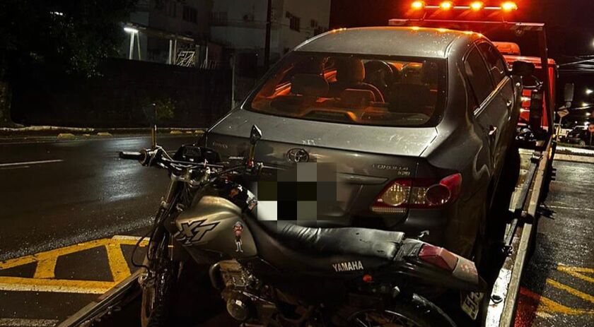 PM recolhe veículos e documentos durante a Operação Ruído Zero