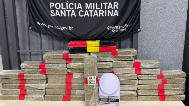 Polícia Militar apreende mais de uma tonelada de maconha em operações realizadas