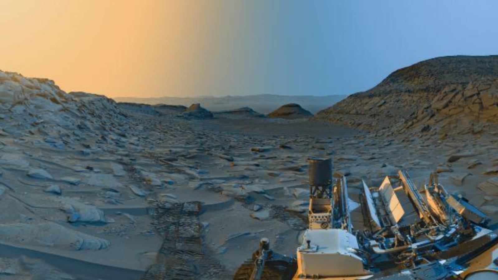 Robô da Nasa captura imagem de ‘cartão-postal’ de Marte