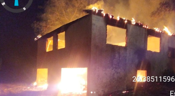 Homem morre carbonizado durante incêndio em Campo Erê