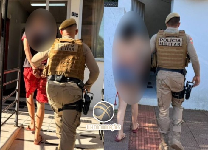 Suspeitos de incendiar residências são presos em menos de duas horas pela PM