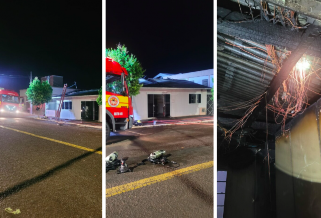 Casa que abriga crianças e adolescentes pega fogo