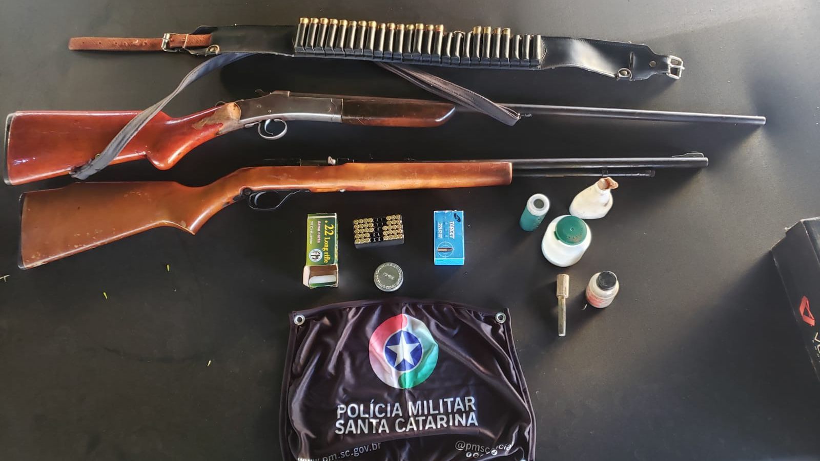 Idoso é preso após mentir para a PM que não tinha armas de fogo em Romelândia
