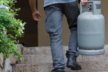 Suspeitos são detidos após furto de botijão de gás no centro