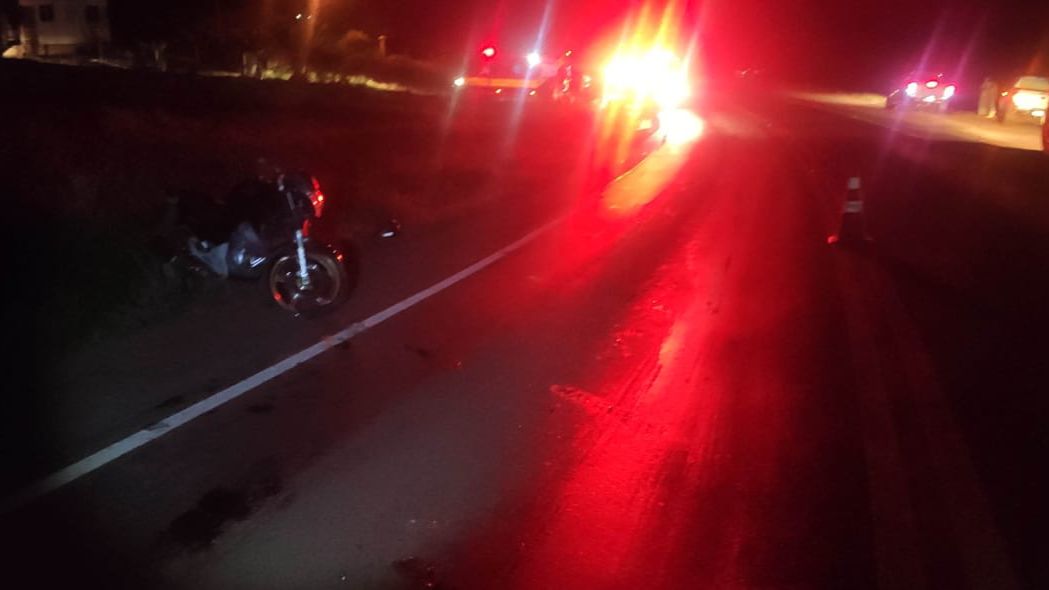 Colisão entre motocicletas deixa dois feridos na SC 163