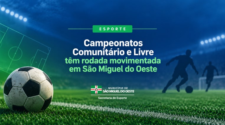 Campeonatos Comunitário e Livre têm rodada movimentada