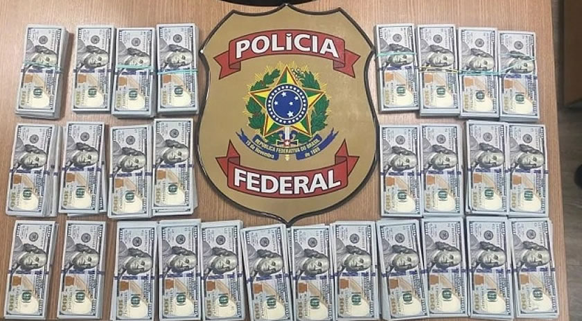 PF apreende mais de US$ 170 mil durante operação contra servidores da Abin